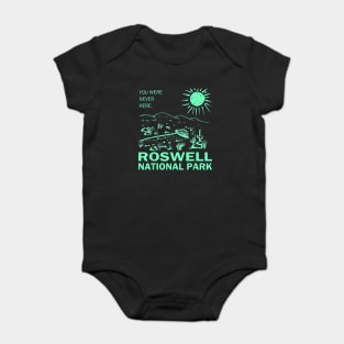 Roswell National Park UFO New Mexico Baby Bodysuit